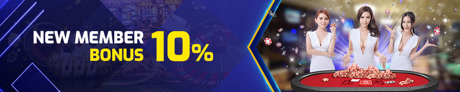 BONUS NEW MEMBER 10% - Minimal deposit Rp. 50.000,- - Maximal bonus diberikan Rp. 20.000,- - Syarat 3x Turn Over (Contoh : Depo 50.000 10% = 55.000 x 3 = 165.000 turn over yang harus anda capai untuk melakukan witdraw). - Claim Hubungi Livechat Sebelum Dimainkan. - Tidak menerima invest dalam bonus berikut.